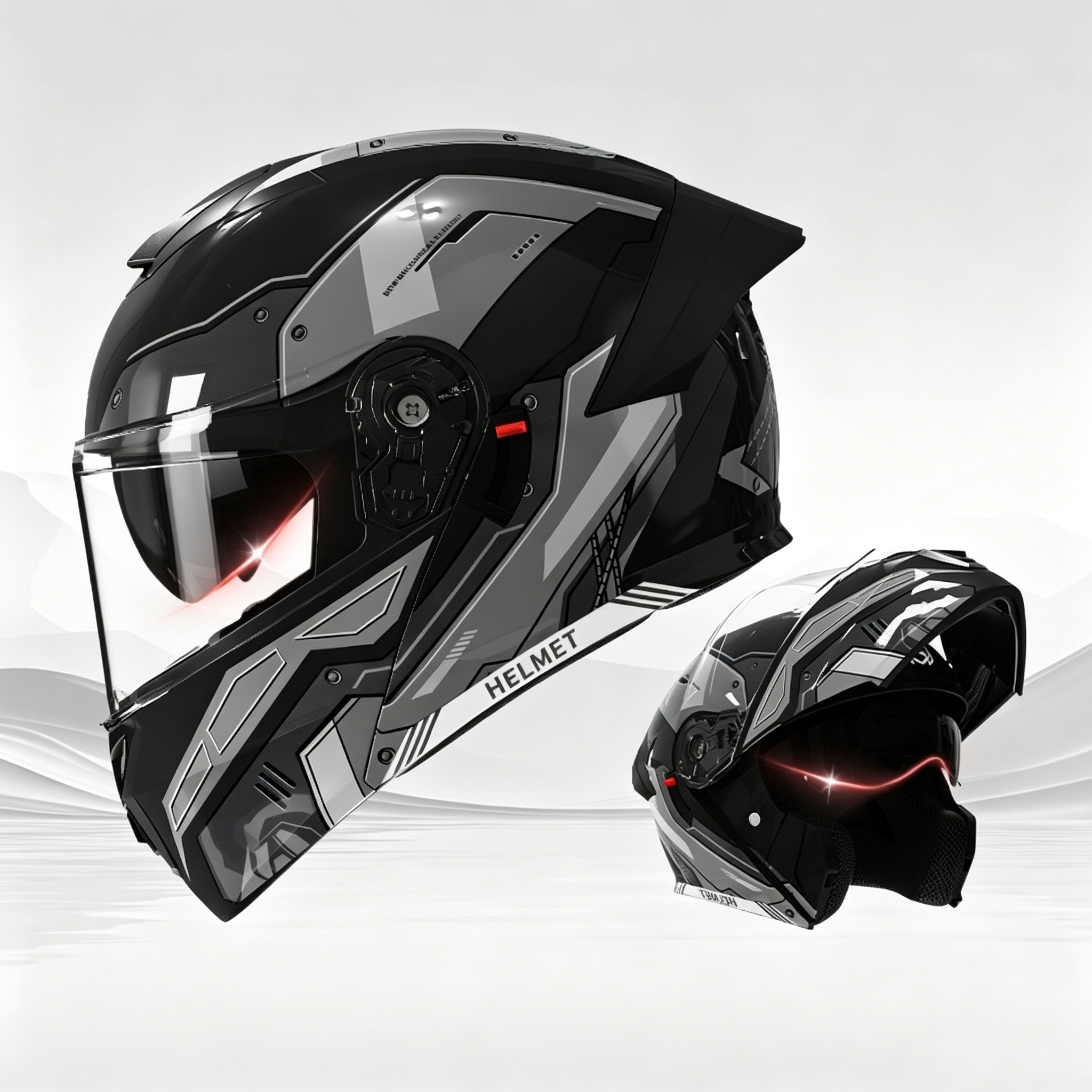 Gundam negro y gris
