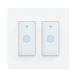 Interruptor de luz WiFi táctil inteligente IOT con temporizador incorporado, interruptor inteligente WiFi inteligente, interruptor de botón físico inteligente domoticainteligente - Product Image 2