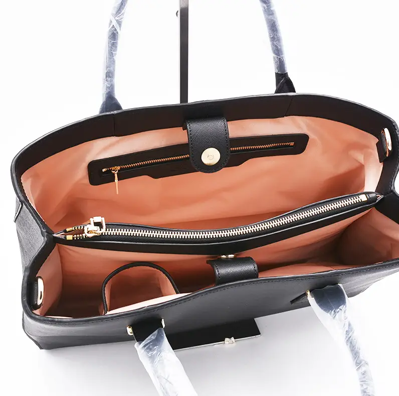 new arrivals luxury pu leather ladies handbags portable water-resistant handbags for women