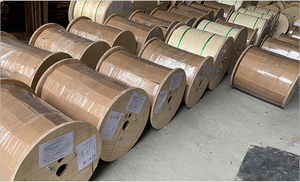 Fabrika fiyat açık düz damla Fiber optik kablo 1 2 4 çekirdek G657A1 G657A2 tek modlu hava FTTH Fiber optik kablo - Product Image 6
