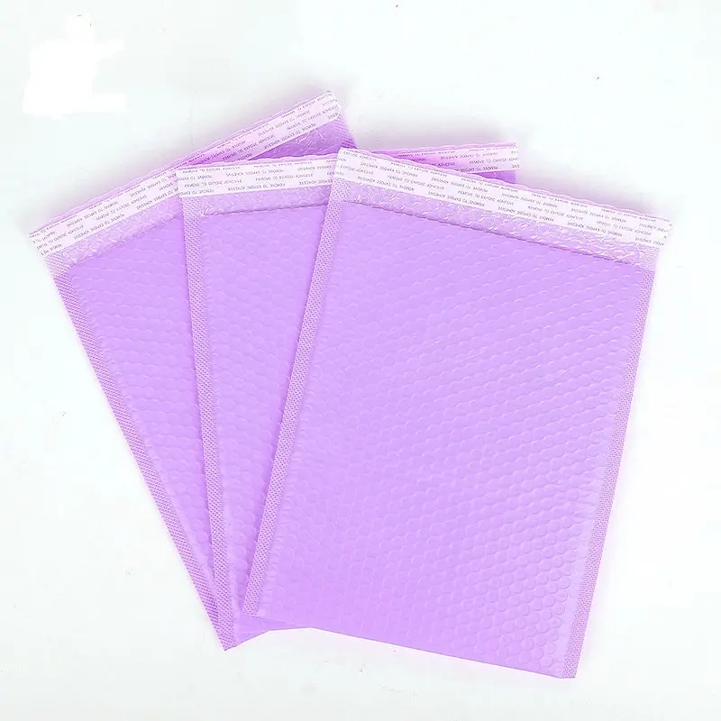 JIACHENG bolsa correo с burbujas sac a bulle, оптовая продажа, фиолетовый полиэтиленовый упаковочный конверт, пузырчатая почтовая сумка