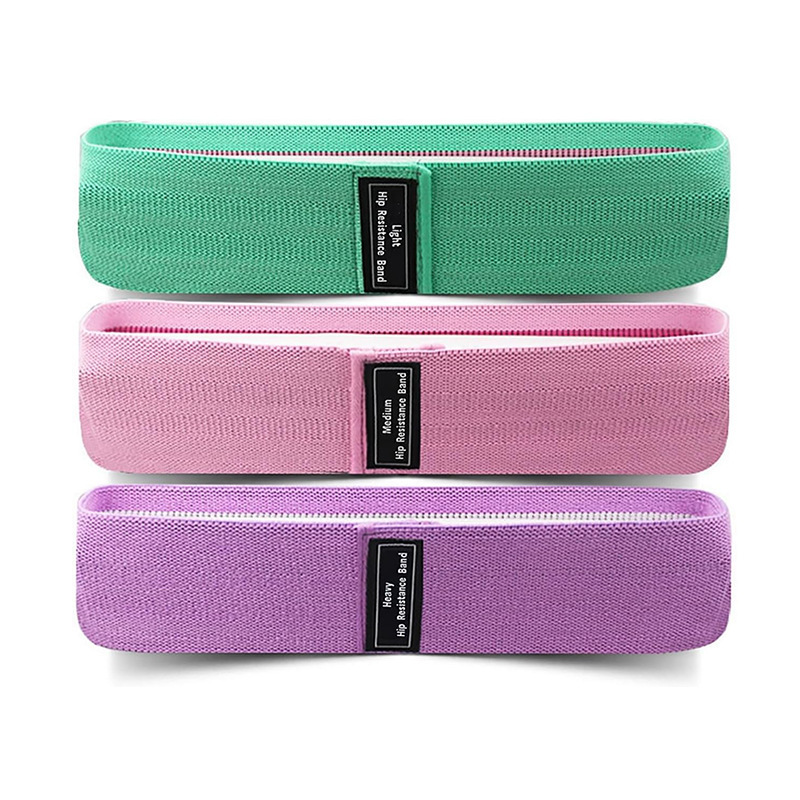 green pink purple set