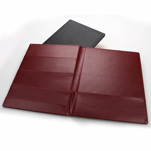 Biểu Tượng Tùy Chỉnh Đa-Chức Năng PU Da Thư Mục Máy Tính Xách Tay Pocket Tập Tin Kinh Doanh Tổ Chức A4 Da Nhân Tạo Thư Mục Tập Tin - Product Image 4