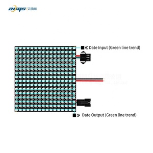 5V WS2812B LED-Digital panel 8*8 8*32 16*16 Flexibles, individuell LED-Pixel bildschirm Adressierbares Matrix-LED-Pixel panel