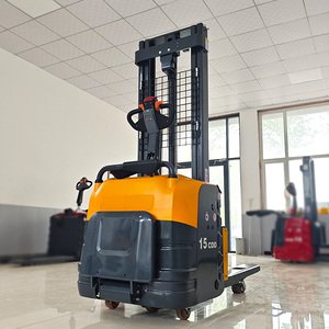 Semi-automatic Self-<strong>loading</strong> <strong>Pallet</strong> Stacker Self-lifting Manual <strong>Pallet</strong> Lift Warehouse Lifting <strong>and</strong> Handling Factory Direct Sales - Product Image 1