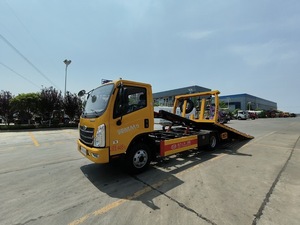 新制造的4x2-8x4全下床EU-III或EU-IV可用轮式升降机拖车，用于道路救援 - Product Image 5