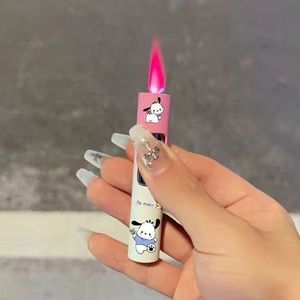 Bán Buôn Biểu Tượng Tùy Chỉnh Dễ Thương Mô Hình Phim Hoạt Hình Kuromi <span class=keywords><strong>Hello</strong></span> <span class=keywords><strong>Kitty</strong></span> Refill Butan Ngọn Lửa Màu Hồng Khí Nhẹ Hơn Cho Món Quà - Product Image 3