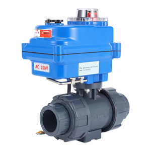 Factory Customized Ball Valve UPVC Acid and Alkali Corrosion Resistant Valve DN32 <strong>DN40</strong> DN50 Electric Ball Valve for Water System - Product Image 3