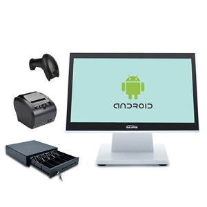 Fabricante OEM ODM 15,6 pulgadas Android pantalla táctil capacitiva todo en un sistema POS - Product Image 3