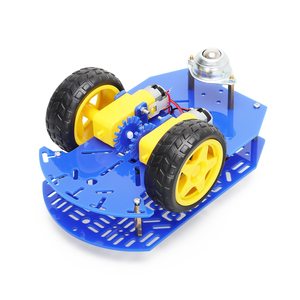Tscin buny 2WD Robot Acryl blau Auto Chassis Zubehör für Arduino Fernbedienung Auto - Product Image 4