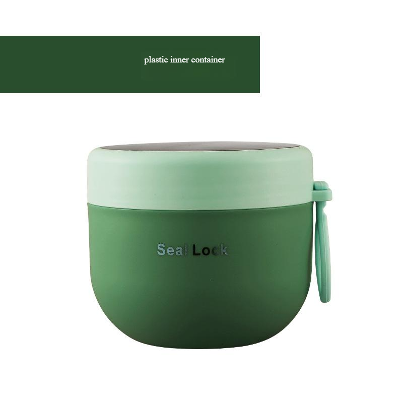 Green plastic liner