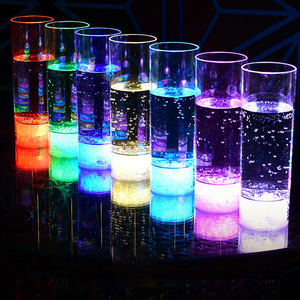 แก้วน้ำเรืองแสง RGB 12ออนซ์พร้อมโหมดสี8โหมดสีสันสดใสกระพริบแก้วเครื่องดื่ม LED ถ้วยเรืองแสง - Product Image 2