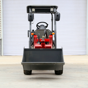 Miễn phí vận chuyển nhỏ Bánh Xe Tải mới có khớp nối <span class=keywords><strong>loader</strong></span> Chất lượng cao cấp 4x4 nhỏ gọn kết thúc trước xẻng <span class=keywords><strong>loader</strong></span> với CE - Product Image 4