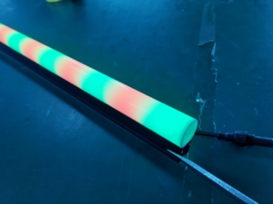 Программируемый DMX RGB SMD5050 светодиодный пиксельный бар для наружного IP65