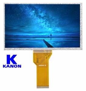 Venta al por mayor 7,0 "TFT LCD módulo Panel de visualización 800x480 y placa de controlador Ttl Lcd de 2 x