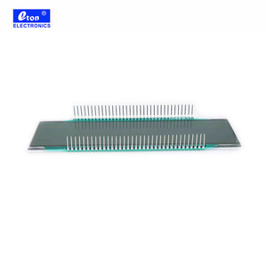 Benutzer definiertes 6-stelliges 7-Segment-TN-LCD-Anzeigemodul 70-polig für Kraftstoffsp ender - Product Image 3