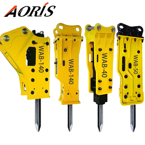 Prix d'usine AORIS SB10 Marteau hydraulique pour mini pelle de 0.8 à 1.5 tonnes avec 2 ciseaux (40mm) et garantie de 12 mois - Product Image 4