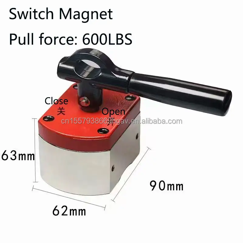 Super strong permanent magnetic lifter 300KG switch magnet