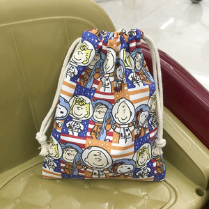 Factory Wholesale Full Color Cartoon <strong>Pattern</strong> Drawstring <strong>Draw</strong> <strong>String</strong> <strong>Bag</strong> With Custom Logo - Product Image 3