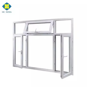New <strong>Design</strong> American <strong>Style</strong> Cheap Upvc <strong>Window</strong> <strong>Frames</strong>, PVC High Quality Double / Triple Tempered Glazed Upvc Casement <strong>Windows</strong> - Product Image 5