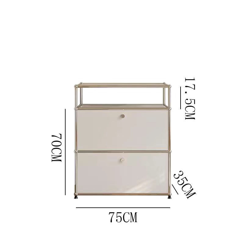 7535875-armoire double blanche