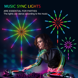 RGB Lights Music Sound Sync Timing DC 5V USB <strong>LED</strong> Remote Smart Firework <strong>LED</strong> Lights Smart Firework <strong>Led</strong> Strip Lights - Product Image 6