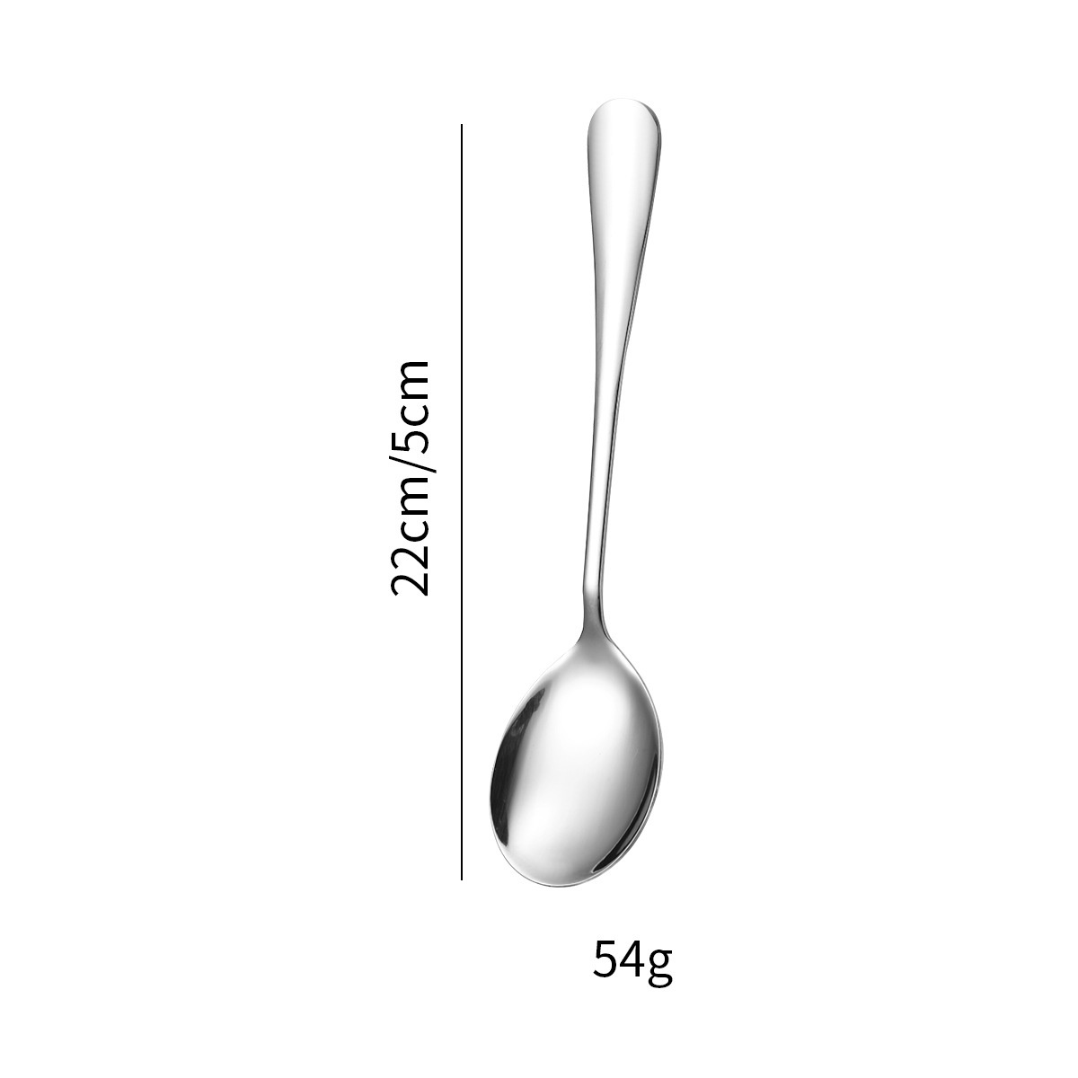 Cuchara de servir de plata