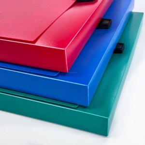 Carpeta de archivos expansible de PVC de tamaño carta A4 con asa, accesorios para carpetas de documentos y presentaciones portátiles - Product Image 5