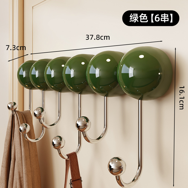 Vintage Green - 6-Clip Style