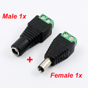 DC005 ATORCH DC 12V 5.5毫米电源插孔插头公母可拆卸接线盒2.1毫米适配器连接器 - Product Image 2