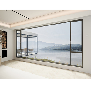 For Fuson Simple Design Floor-to-Ceiling <strong>Window</strong> <strong>Sash</strong> Australian Standard Passive Swing for Balcony Doors High-End Bedroom <strong>Window</strong> - Product Image 4