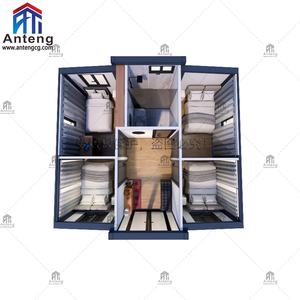 Luxury Expandable Container House With Smart <strong>Home</strong> Technology and Voice Controlled Lighting Systems