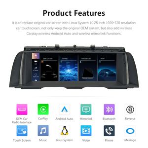 10.25&quot; <strong>Android</strong> Auto <strong>GPS</strong> Screen Car Multimedia Player for BMW Series 5 F10 F11 Radio <strong>GPS</strong> Navigation Stereo Head Unit 4G Carplay - Product Image 6