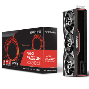Safir AMD Radeon RX 6600 6700 6800 6900 XT 16GB oyun grafik kartı ile 16G GDDR6 bellek destek OverClock - Product Image 1