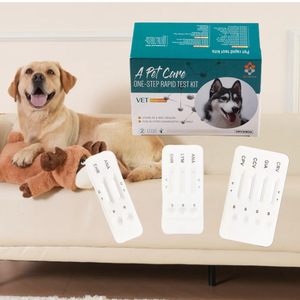 ペット獣医動物迅速イヌ抗原菌試験イヌEhrlichia/Anaplasma/Parvovirus/Distemper Combo Test抗原菌試験キット - Product Image 2