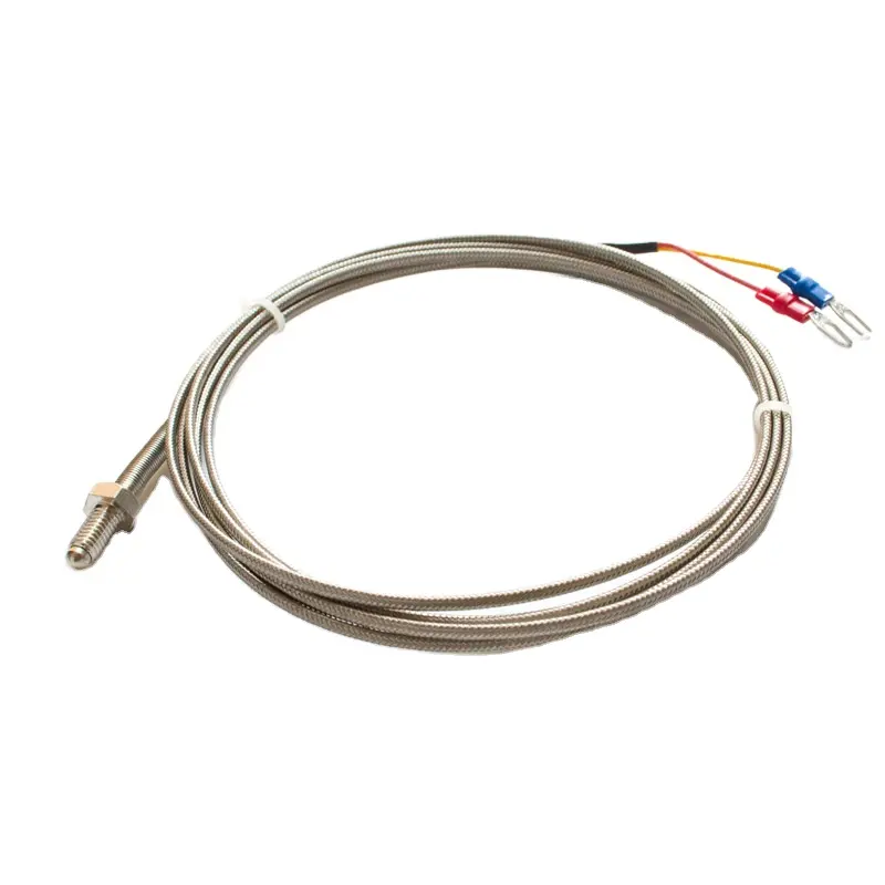 3สาย Pt100เซ็นเซอร์อุณหภูมิ K ประเภท Thermocouple 500องศา