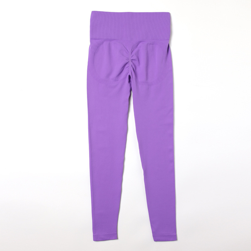 Leggings de color púrpura