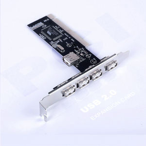 扩展卡适配器 4 + 1 usb 2.0 PC 电脑桌面 5 端口 pci usb卡 - Product Image 2