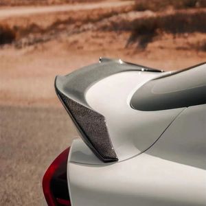 V tarzı spoilerr Supra G/GR Spoiler kanat karbon Fiber arka bagaj yüksek kanat Spoiler TRD stil için 2019 2020 2021 Toyota - Product Image 4