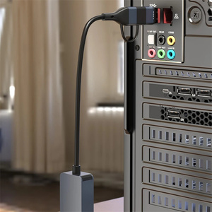 タイプA/タイプCから2.5GRJ45イーサネットアダプターUSBCから2.5Gイーサネットアダプター2500Mbps RJ45LANネットワークコンバーター (PCラップトップ用) - Product Image 5