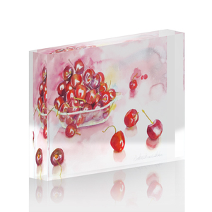 ลูกบาศก์อะคริลิคใสทรงสี่เหลี่ยมใสสำหรับจัดแสดงชื่อโลโก้บริษัท Lucite - Product Image 6