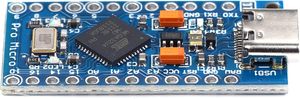 5V 16MHz Pro Micro Atmega32U4 Roboter-Entwicklungs platine Typ C Micro-USB-ICs für die Entwicklung von Mikro controllern - Product Image 3