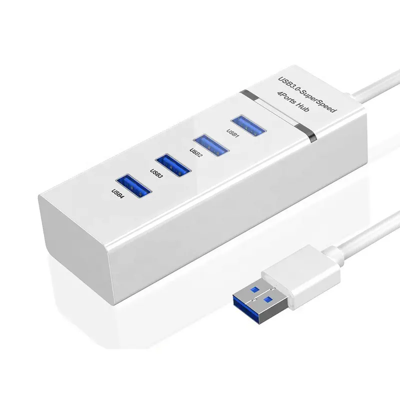 Cantell Splitter ad alta velocità dati PC Usb2.0 porta Hub adattatore Docking Station di ricarica 2.0 Hub Usb in scrivania