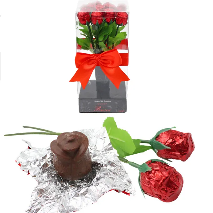 San valentino buona colazione aiutante fiore fresco cioccolato dolce snack caramelle regalo halal probiotico fibra alimentare cioccolato fondente