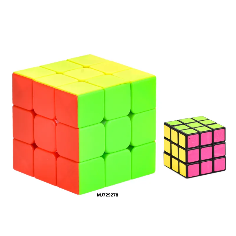 Offre Spéciale 3x3x3 Speed Cube soulagement du Stress jouet porte-clés ensemble jouet éducatif Puzzle jeu magique cubes pour enfants adultes