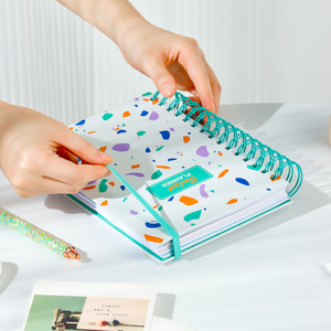 Joytop Wholesale Multi-color Shard Design A5 12 Month Budget Planner Spiral <strong>Log</strong> <strong>Notebook</strong> JournalSet - Product Image 2