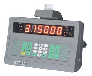 Yaohua XK3190 A15E A15 LCD-LED-Anzeige Waage AC/DC RS232 6V/4AH Wiederauf ladbare ABS-Plattform waage OEM anpassbar - Product Image 4