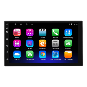 Universal Rear <strong>Camera</strong> <strong>Input</strong> <strong>Android</strong> 9.0 Car Radio 2 Din 7 Inch Car Player GPS Navigation with WIFI BT FM - Product Image 2