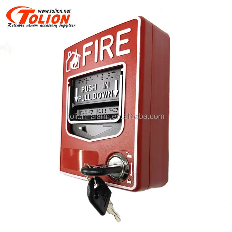 Fabriek Leverancier Conventionele Fire Alarm System Fire Handbrandmelder