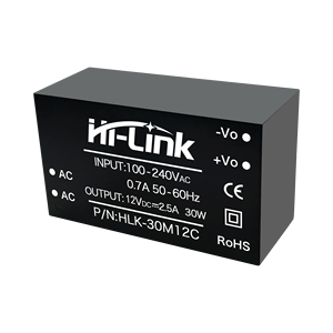 Módulo de Potencia de 30W, Fuente de Alimentación de Salida de 12V, 24V, 2.5A, 1250mA, Transformador de PCB, Voltaje de Entrada de 85 ~ 265Vac, 1 Unidad, 1 Unidad - Product Image 1